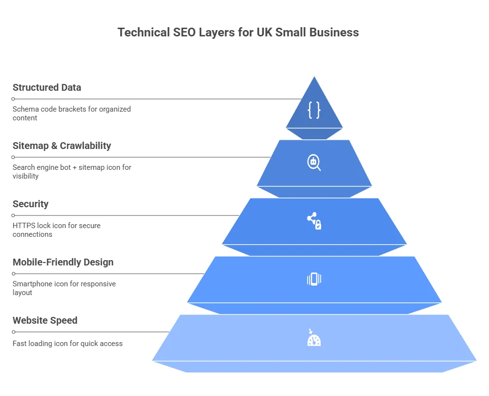 Why SEO is Vital for Small Businesses in the UK Technical SEO Layers